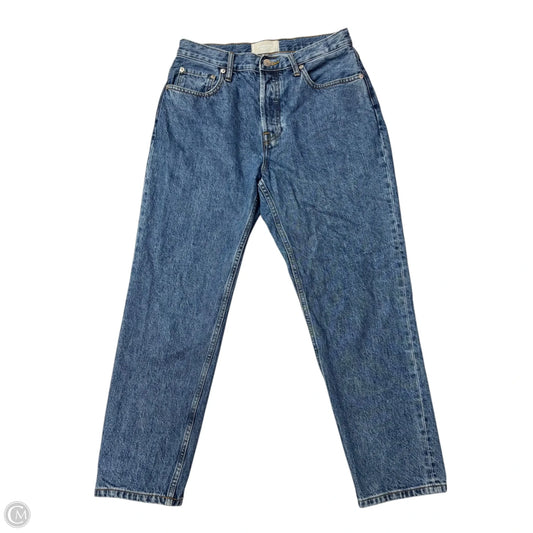 Jeans Straight By Everlane In Blue Denim, Size: 6
