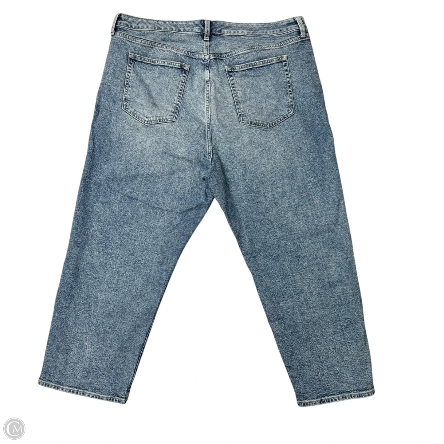 Jeans Cropped By Torrid In Blue Denim, Size: 20