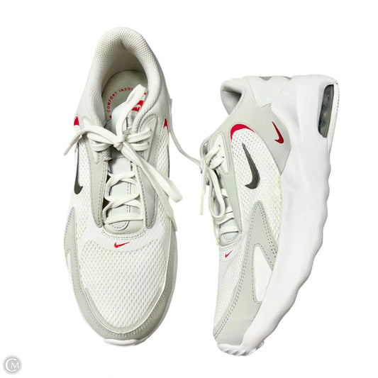 Shoes Athletic By Nike In Grey & White, Size: 9.5