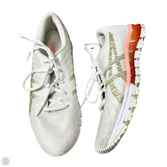 Shoes Athletic By Asics In Pink & White, Size: 10.5