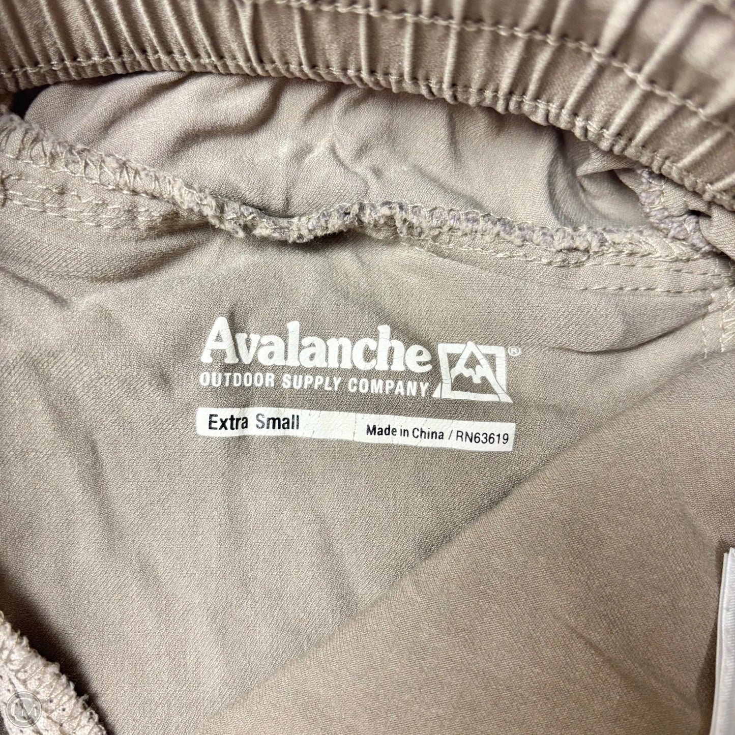 Athletic Shorts By Avalanche In Tan, Size: Xs