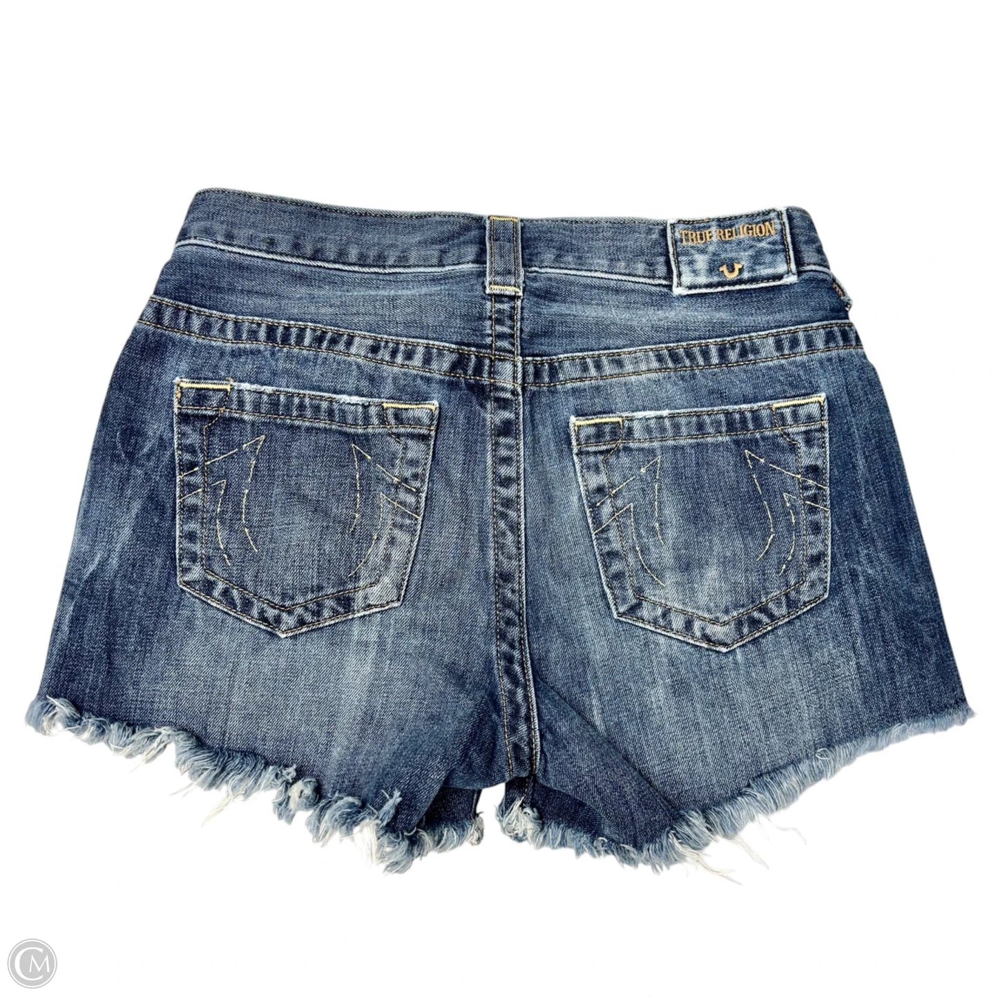 Shorts By True Religion In Blue Denim, Size: 2