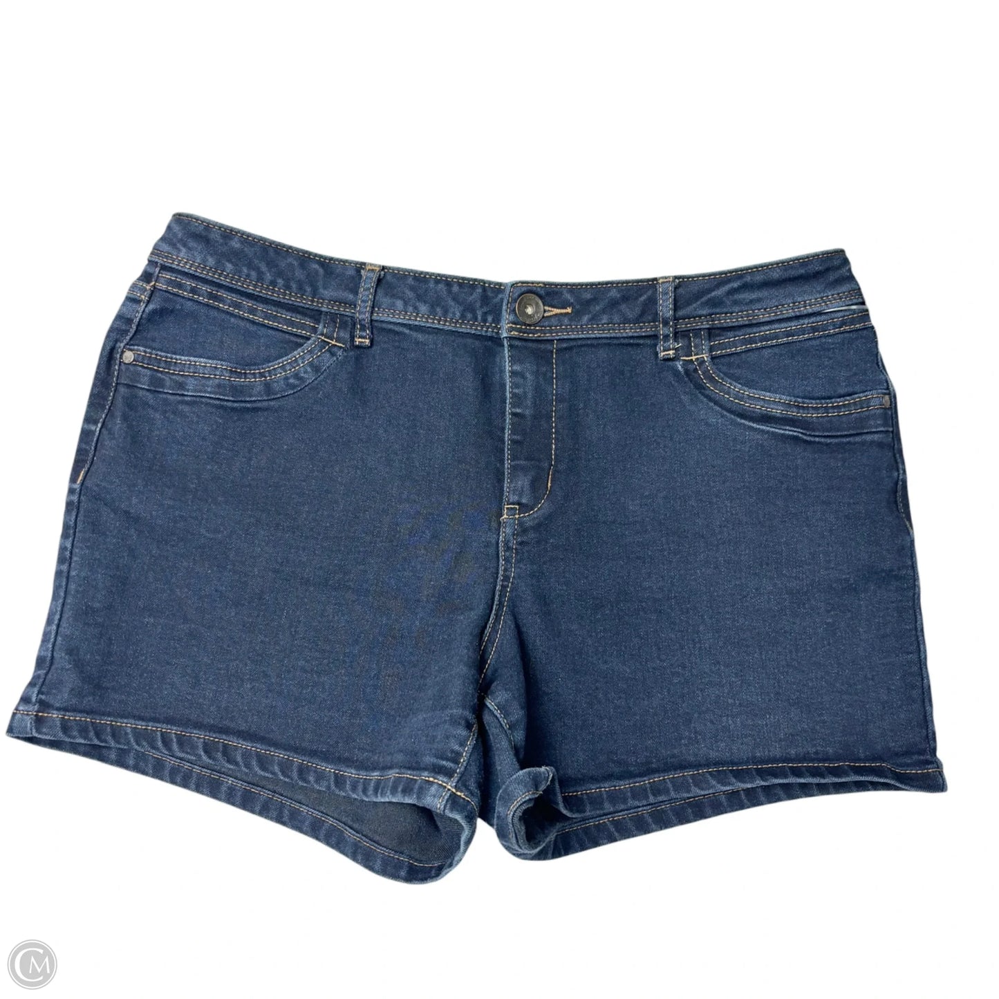 Shorts By Simply Vera In Blue Denim, Size: 12
