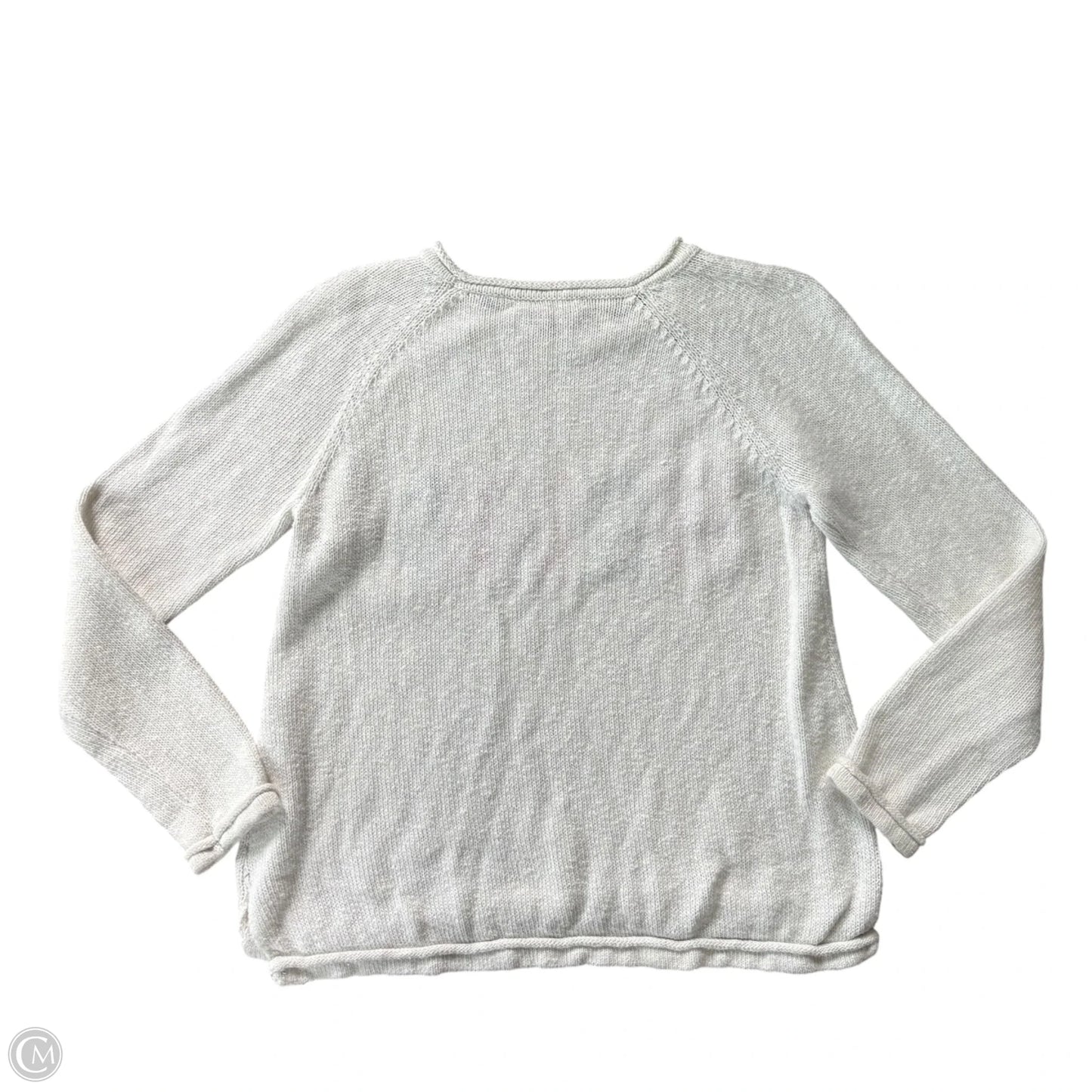 Sweater Designer By Lilly Pulitzer In White, Size: L