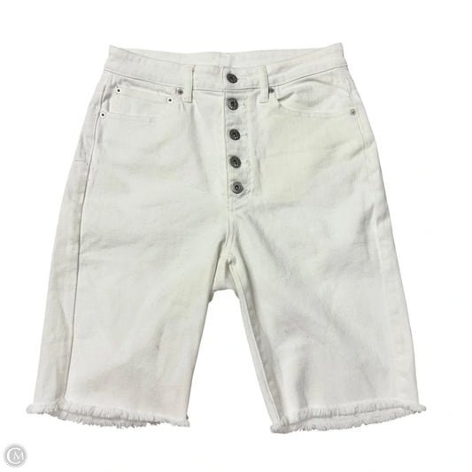 Shorts By Bb Dakota In White Denim, Size: M