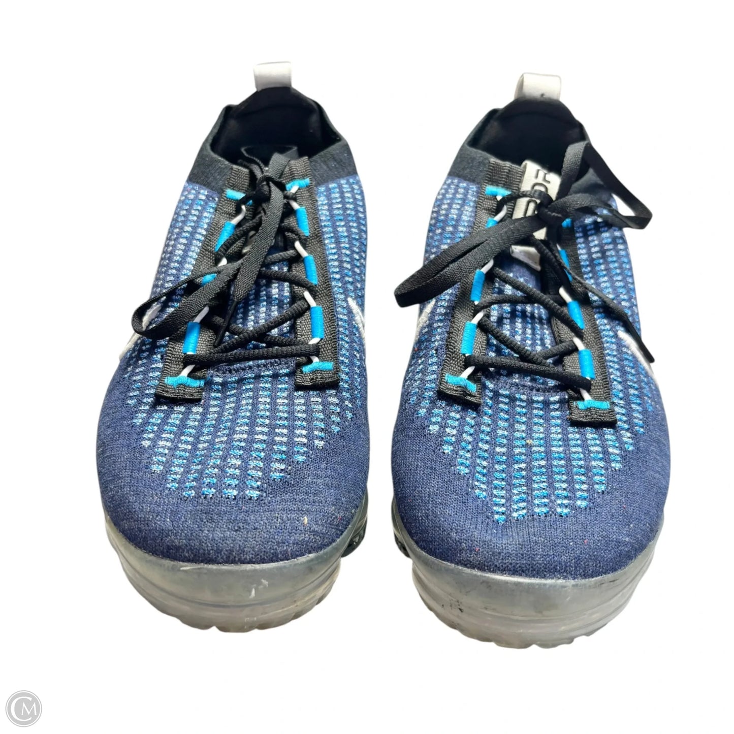 Shoes Athletic By Nike In Black & Blue, Size: 9