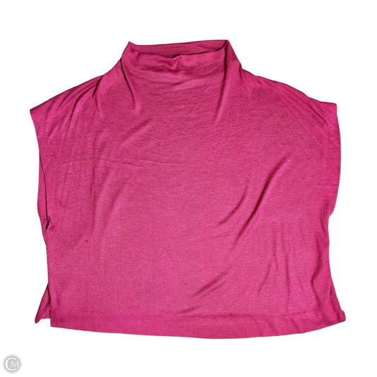 Top Short Sleeve By Anthropologie In Pink, Size: 3x