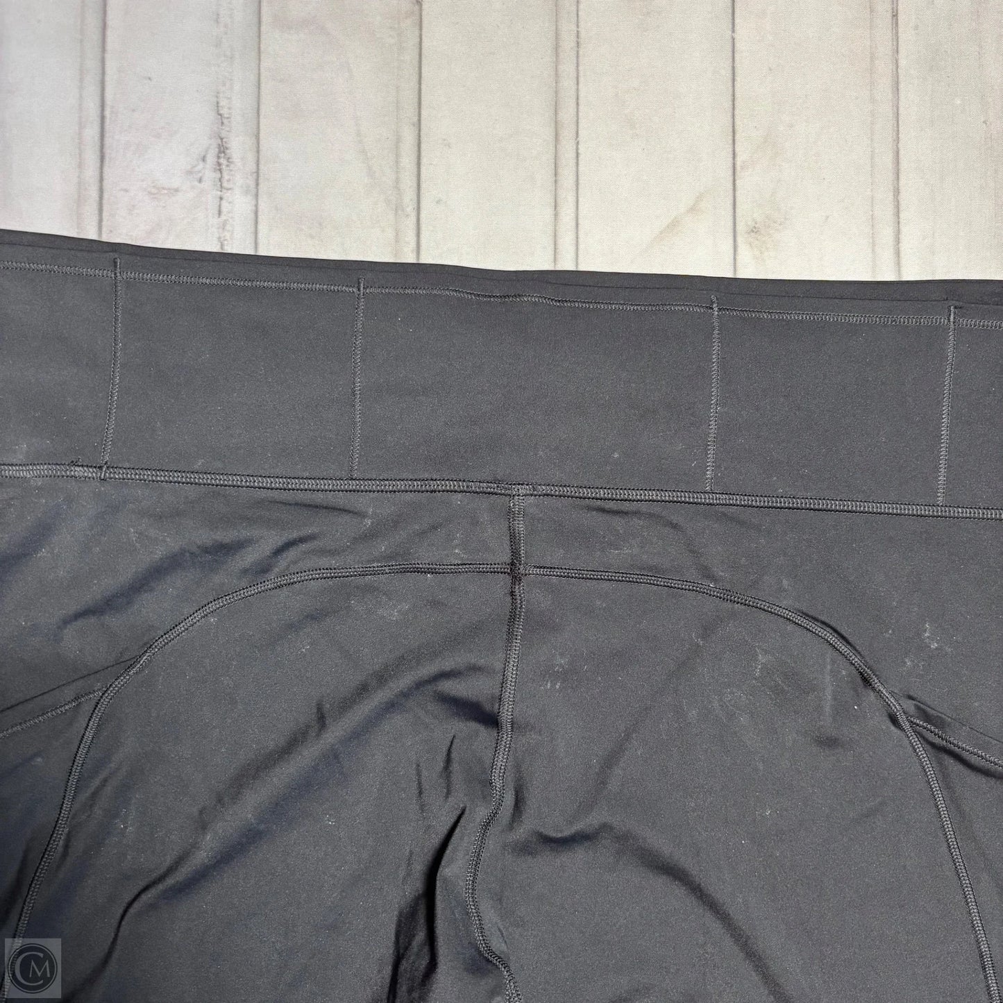 Athletic Leggings Capris By Lululemon In Black, Size: 1x