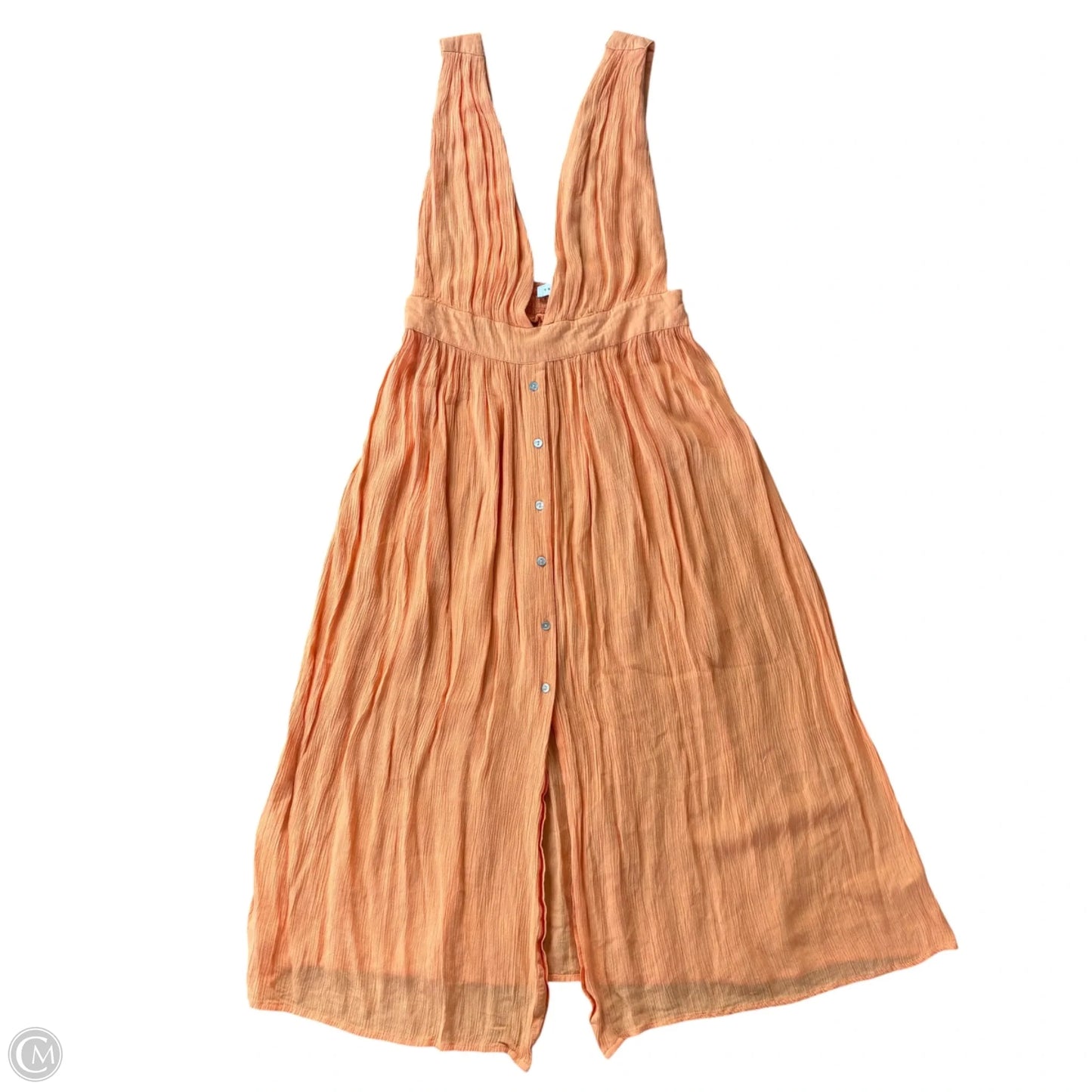 Dress Casual Maxi By Top Style In Orange, Size: M