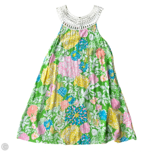 Dress Designer By Lilly Pulitzer In Floral Print, Size: S