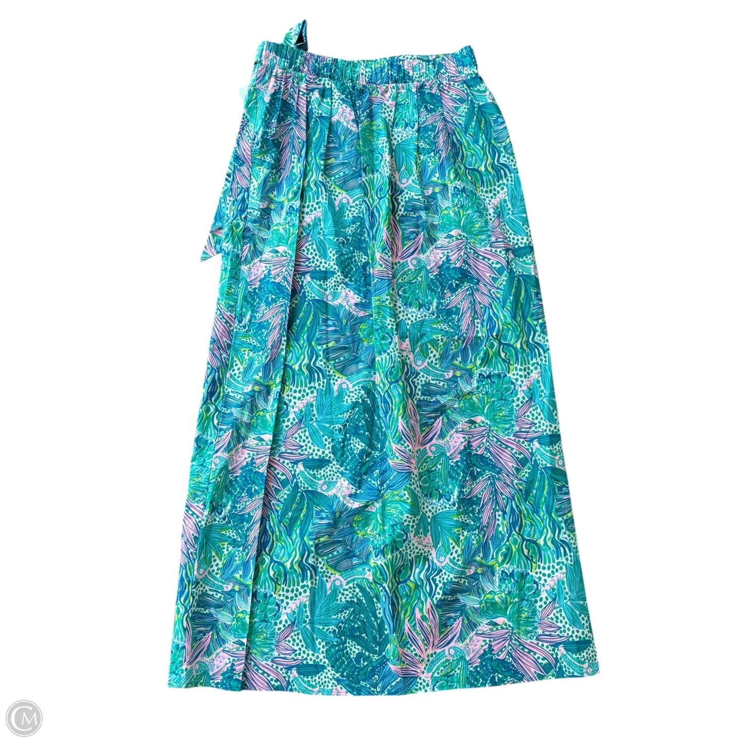 Skirt Designer By Lilly Pulitzer In Blue & Green, Size: M