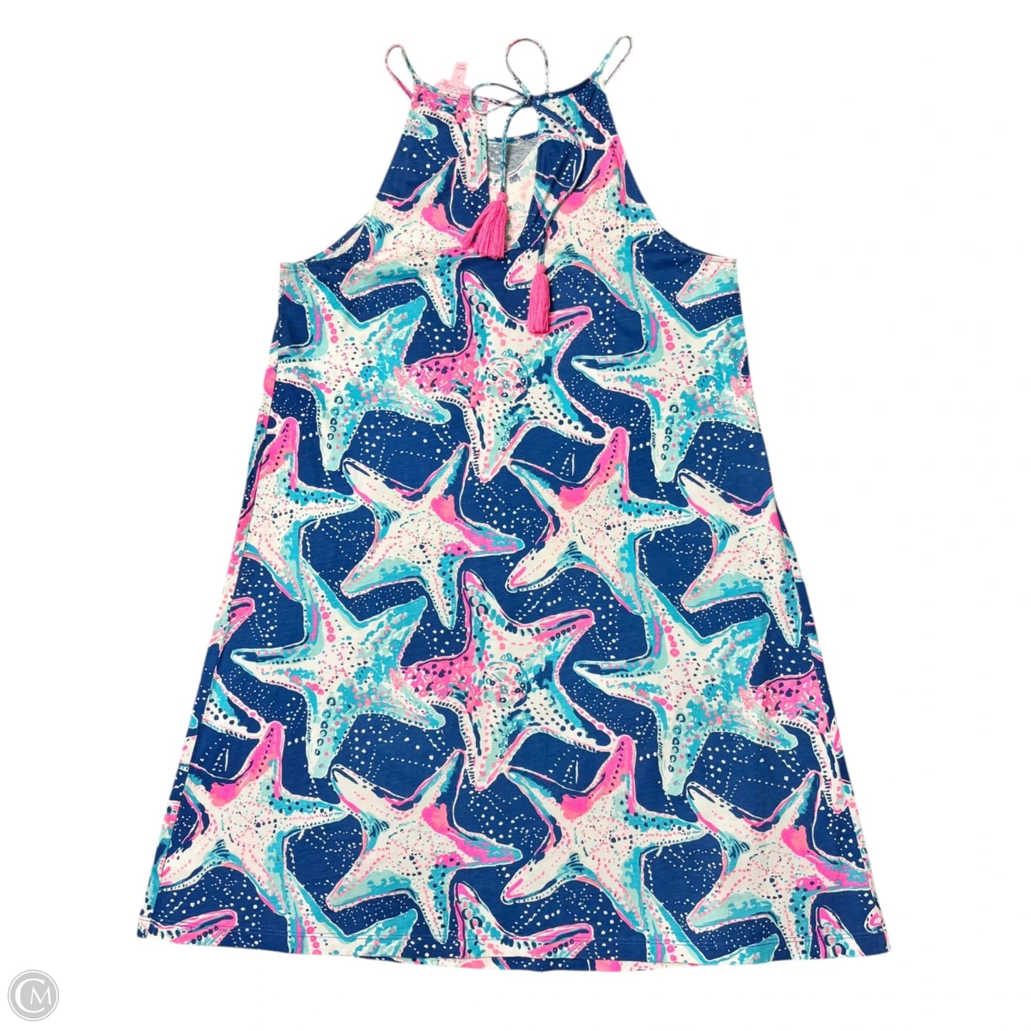 Dress Designer By Lilly Pulitzer In Blue & Pink, Size: S