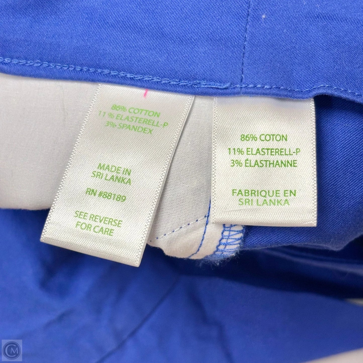 Shorts Designer By Lilly Pulitzer In Blue, Size: M