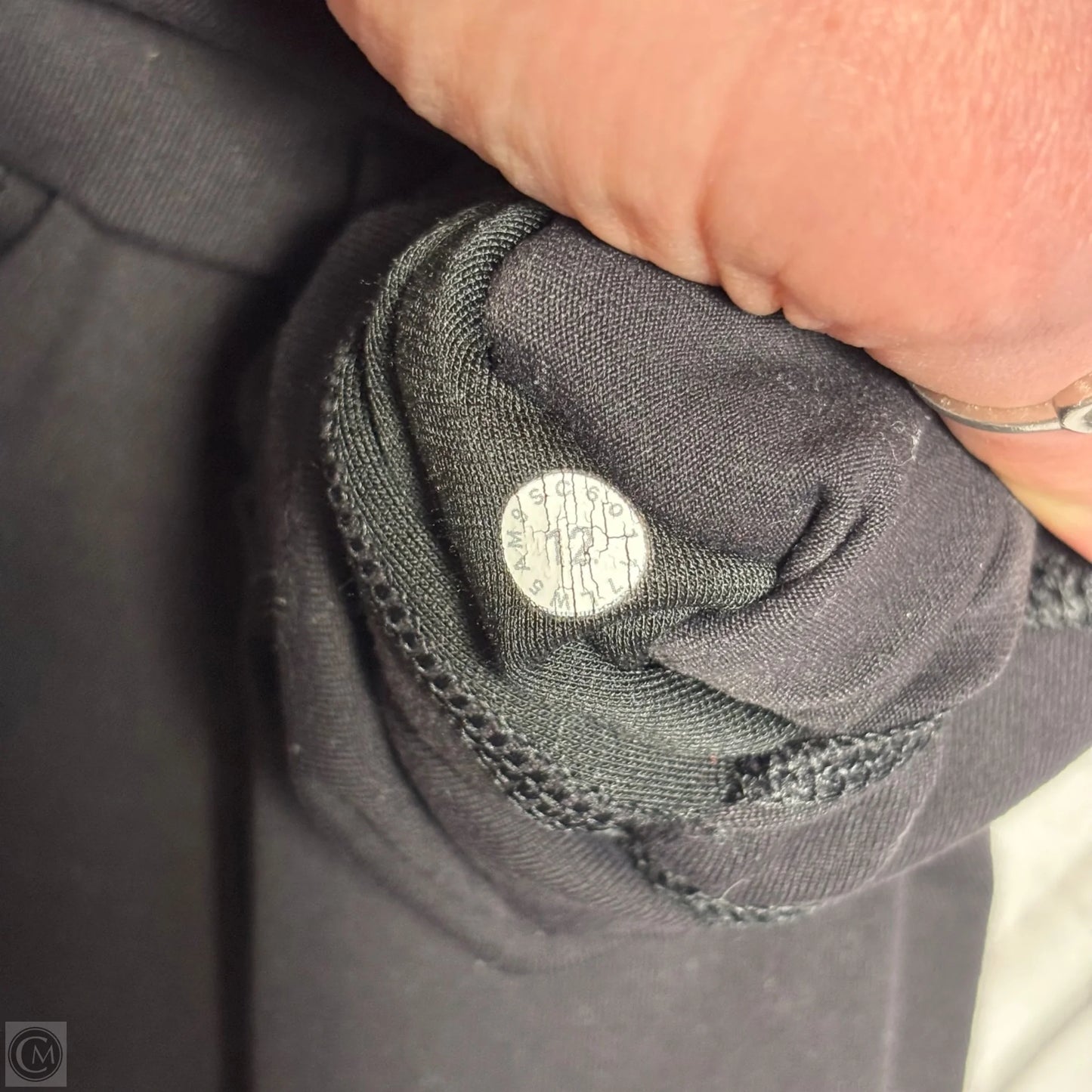 Athletic Leggings By Lululemon In Black, Size: L