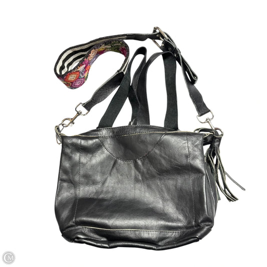 Handbag Leather By Sabra & Sand, Size: Medium