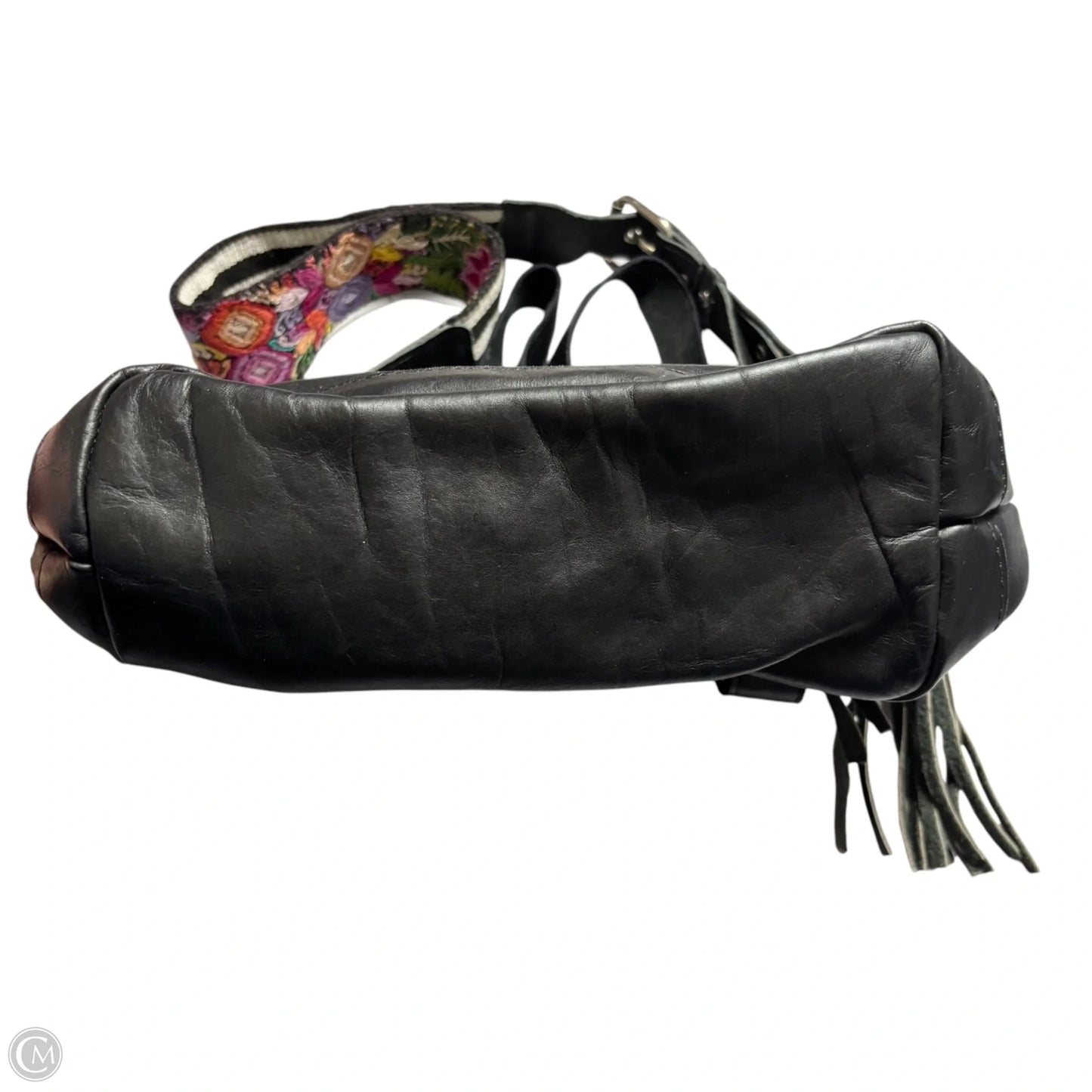 Handbag Leather By Sabra & Sand, Size: Medium