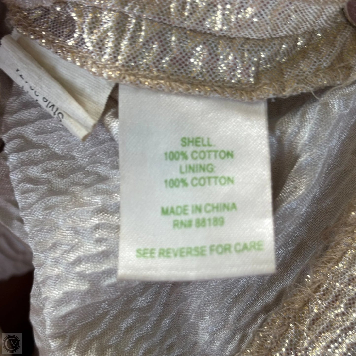Jumpsuit Designer By Lilly Pulitzer In Gold, Size: S
