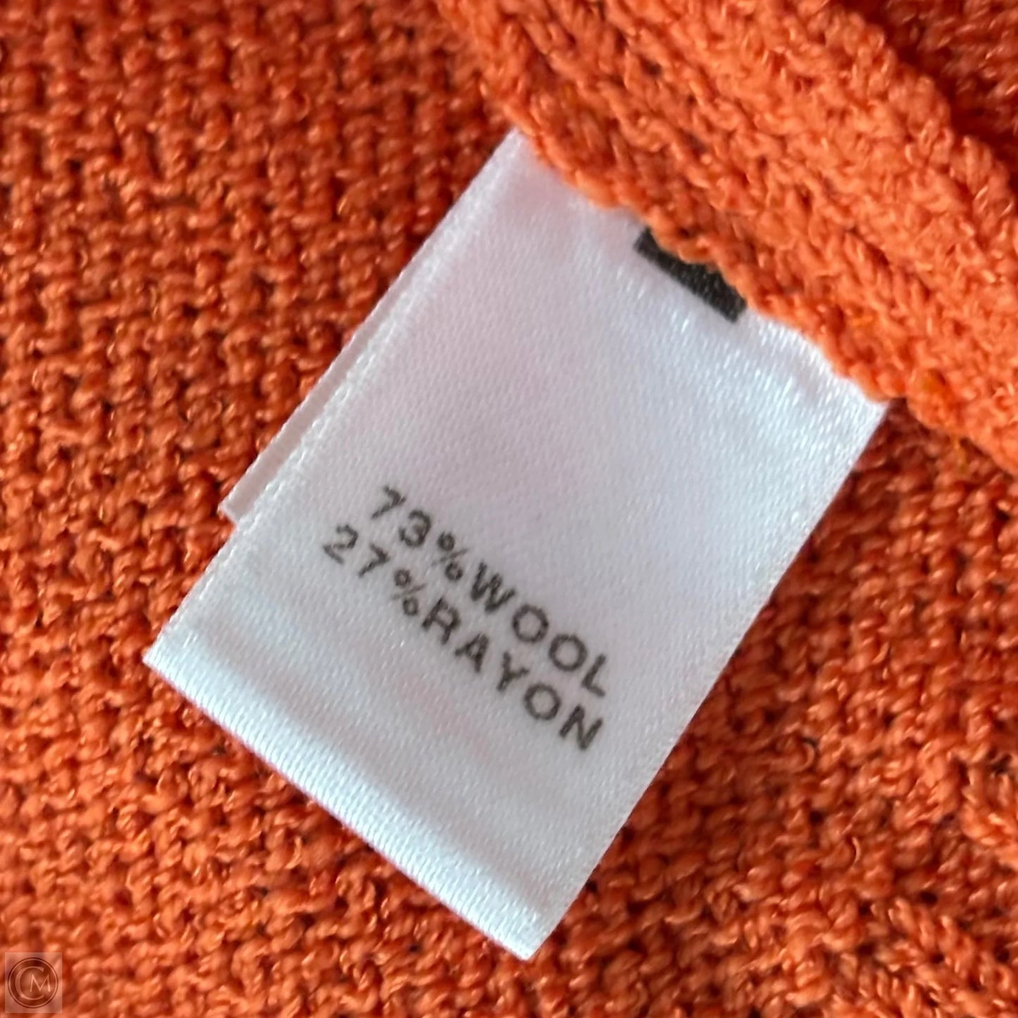 Jacket Luxury Designer By St John Collection In Orange, Size: M