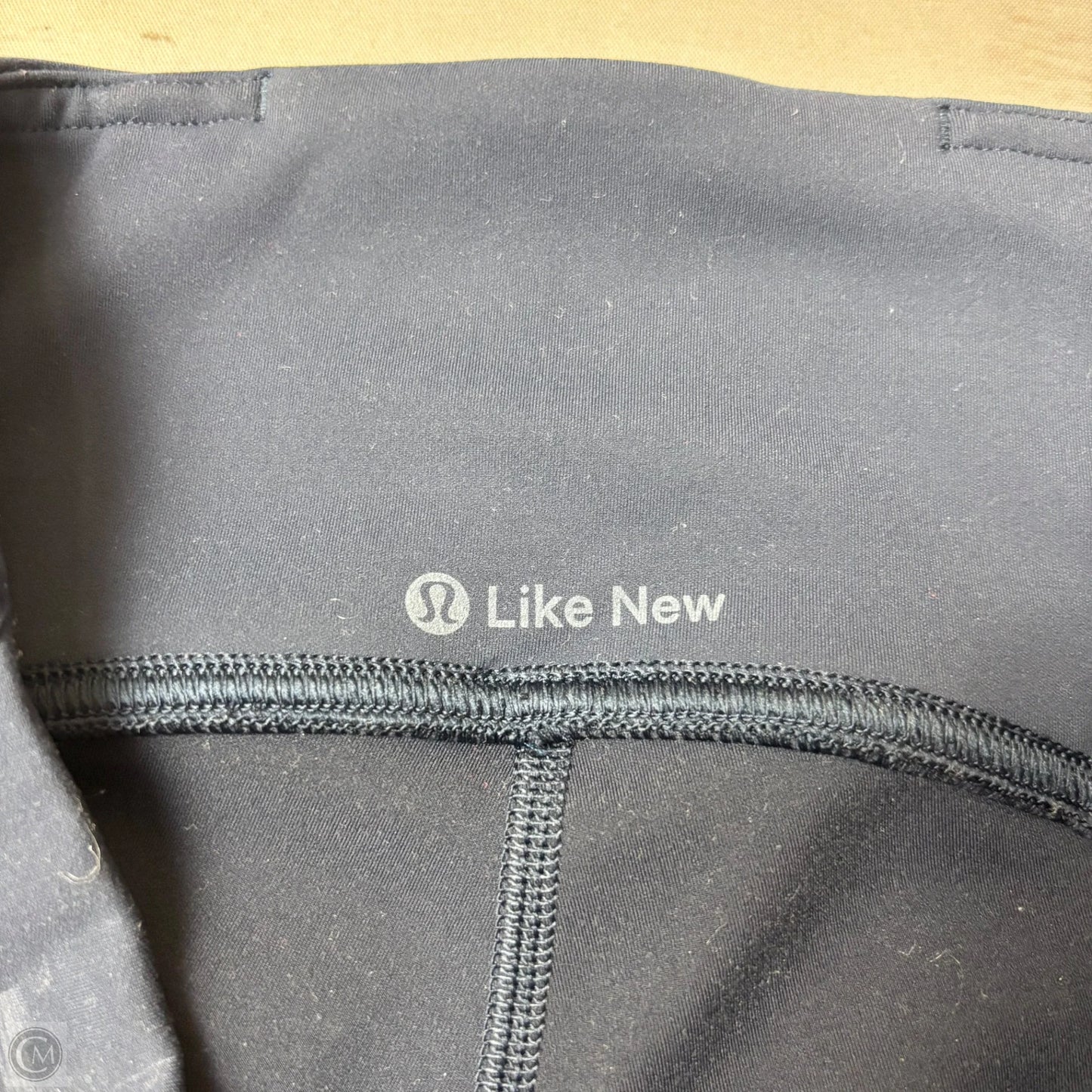 Athletic Leggings Capris By Lululemon In Navy, Size: M