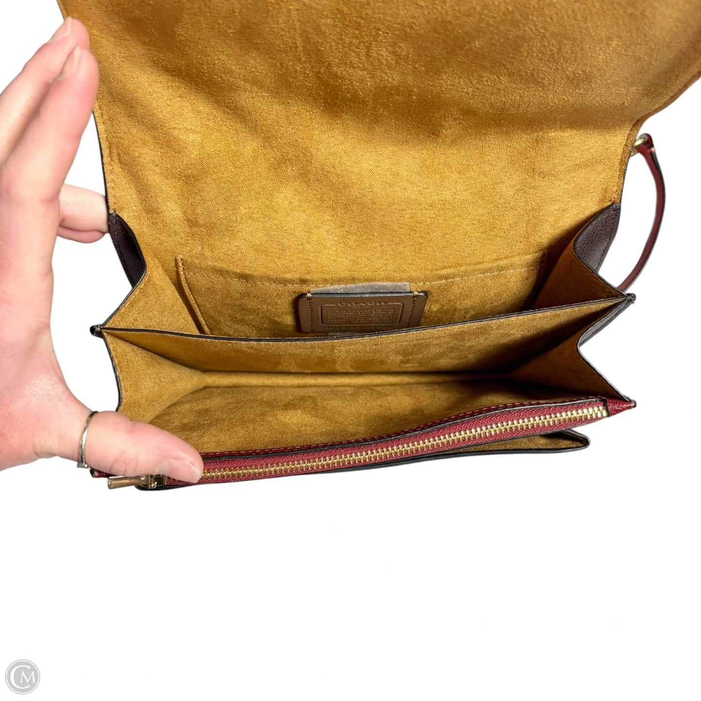 Crossbody Designer By Coach, Size: Medium