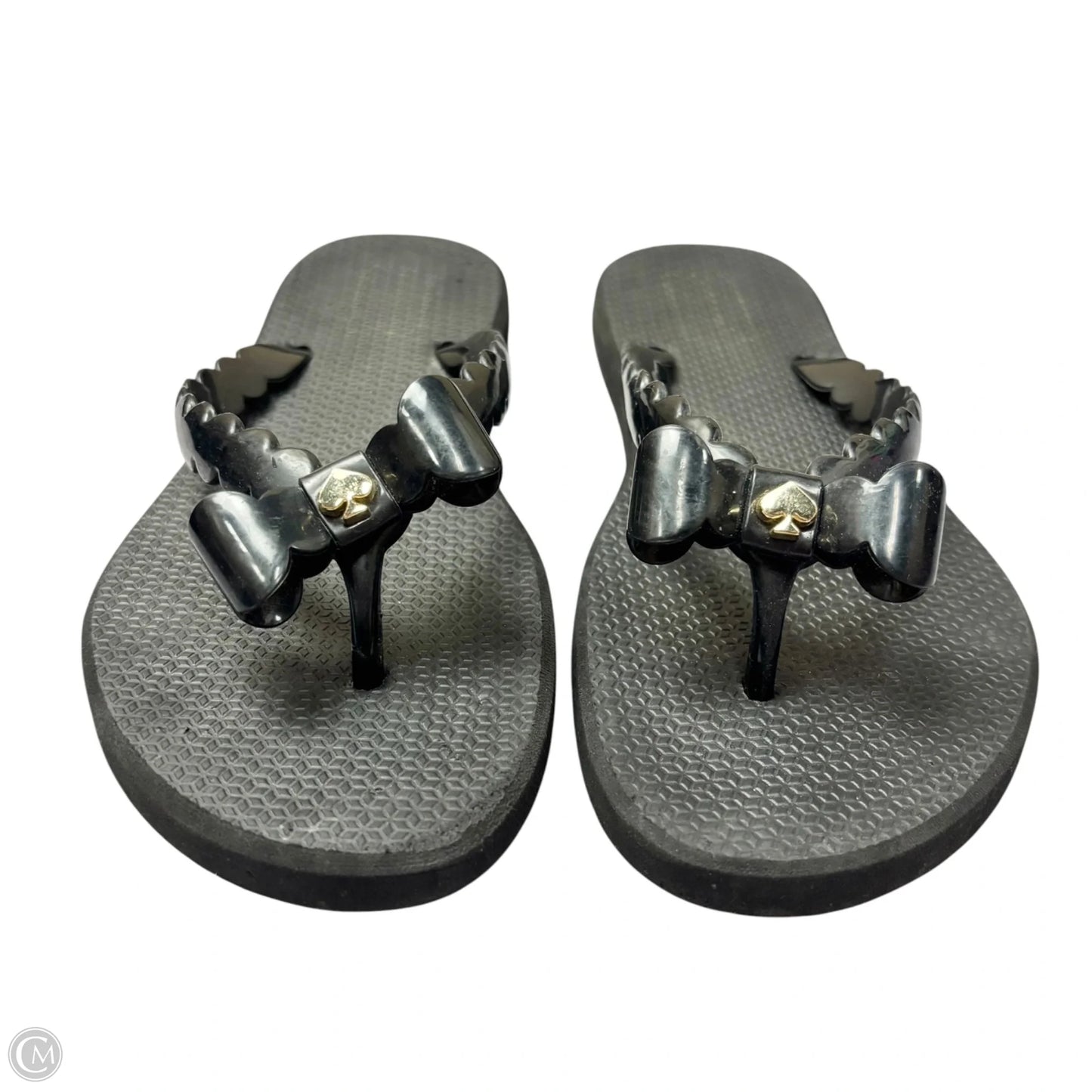 Sandals Designer By Kate Spade In Black, Size: 7