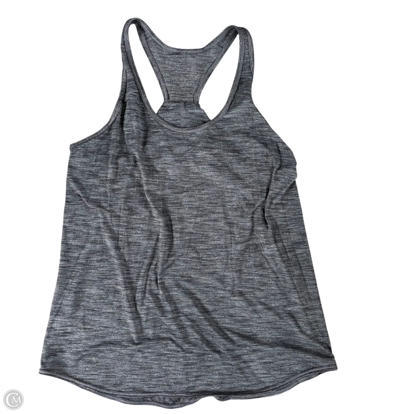 Athletic Tank Top By Lululemon In Grey, Size: M