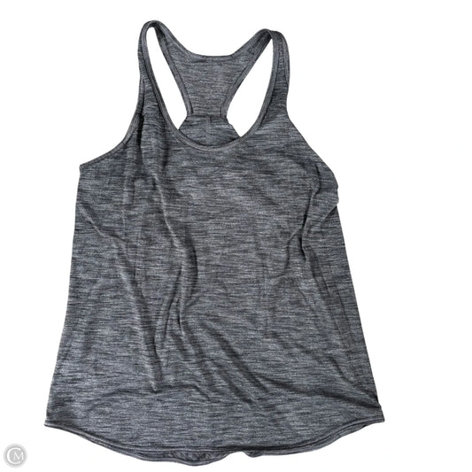 Athletic Tank Top By Lululemon In Grey, Size: M