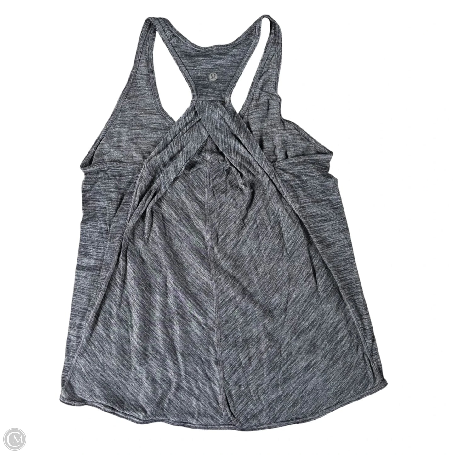 Athletic Tank Top By Lululemon In Grey, Size: M