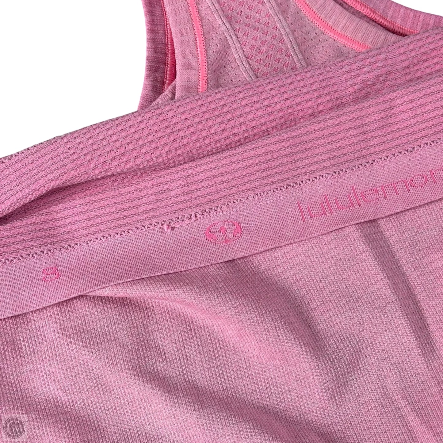 Athletic Tank Top By Lululemon In Pink, Size: M