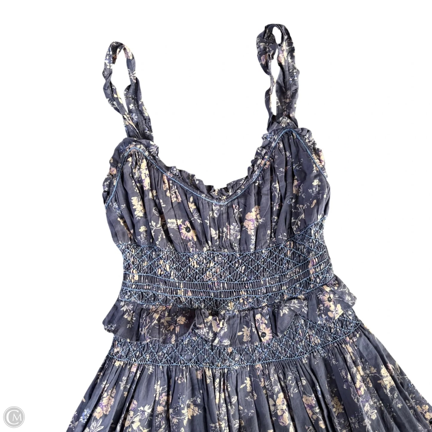 Dress Casual Midi By Anthropologie In Purple, Size: M