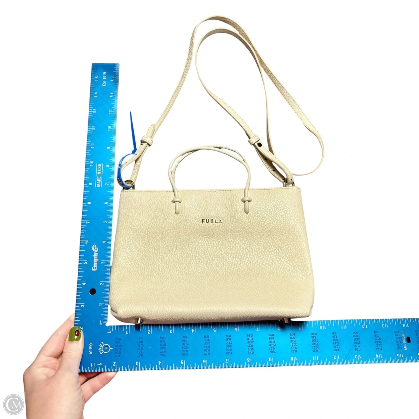 Handbag Luxury Designer By Furla, Size: Small