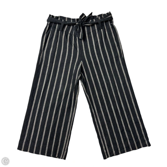 Pants Cropped By J. Jill In Black & Tan, Size: S
