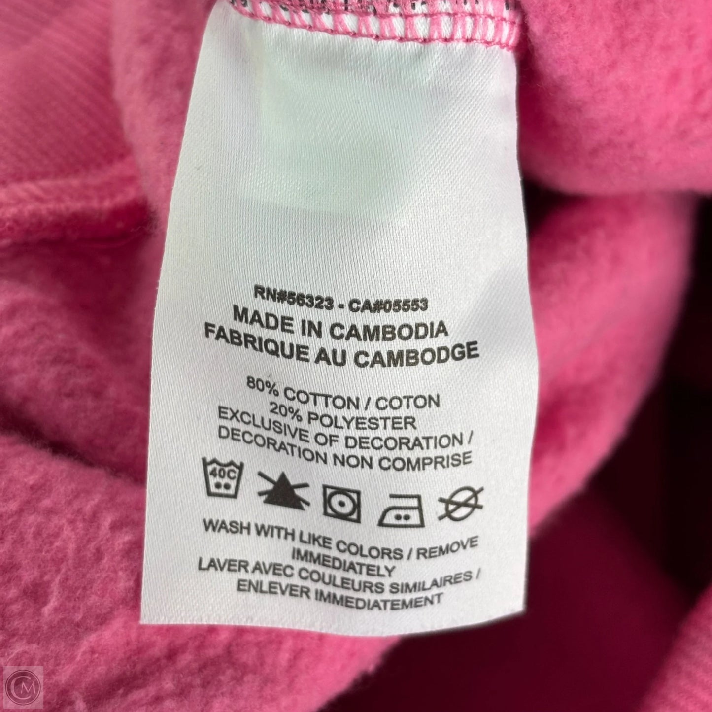 Athletic Pants By Nike Apparel In Pink, Size: M