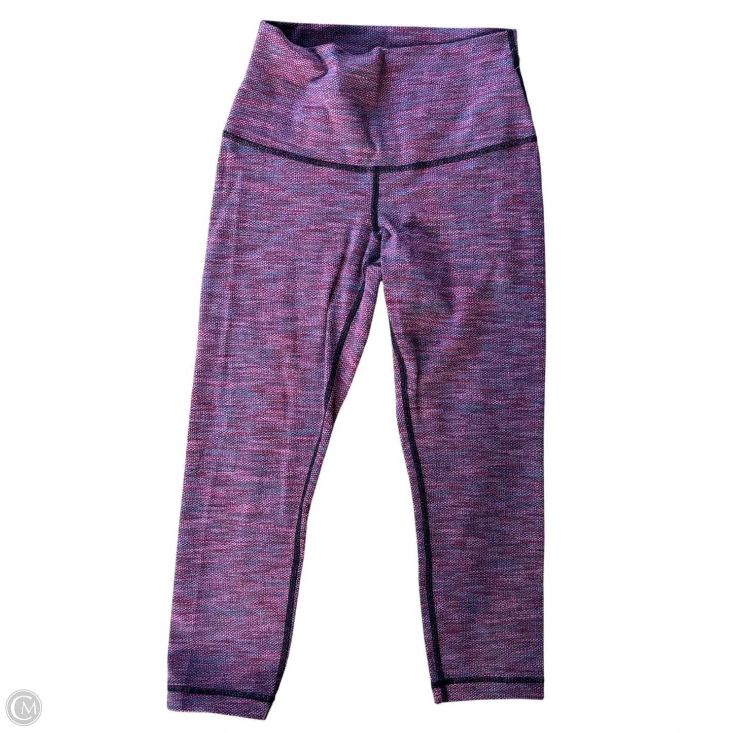 Athletic Capris By Lululemon In Purple, Size: S