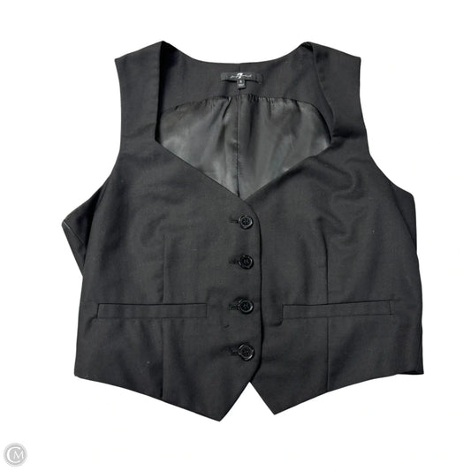 Vest Other By 7 For All Mankind In Black, Size: S
