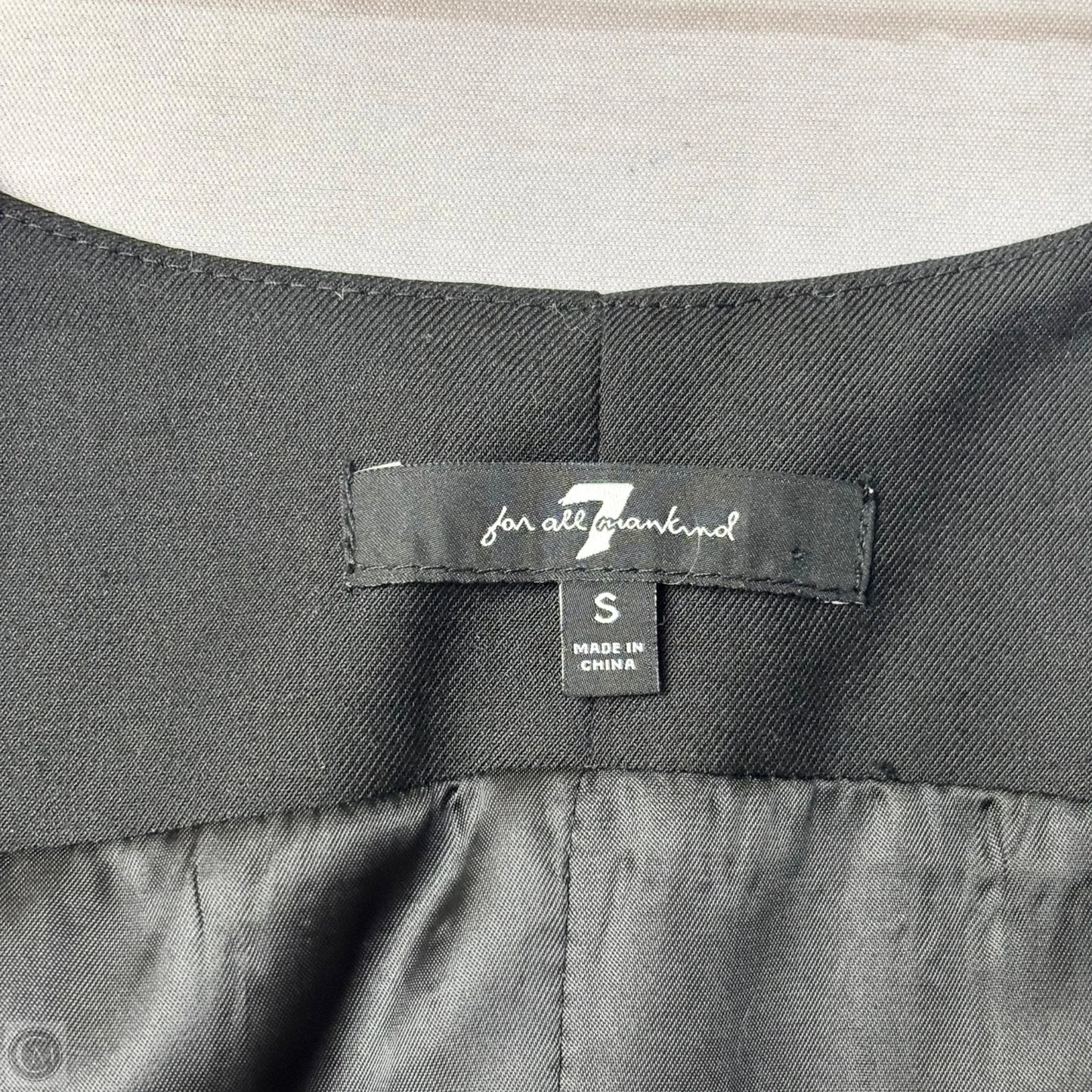 Vest Other By 7 For All Mankind In Black, Size: S