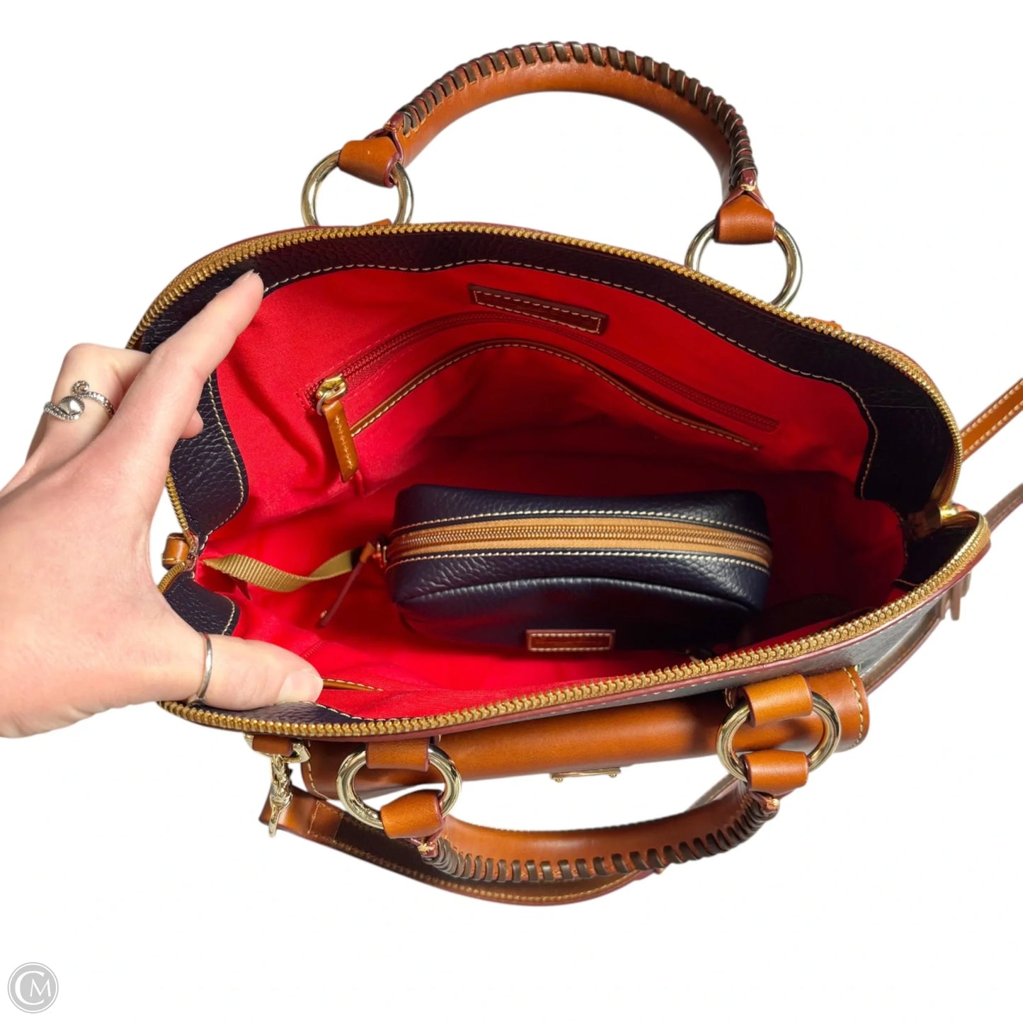 Handbag Designer By Dooney And Bourke, Size: Large