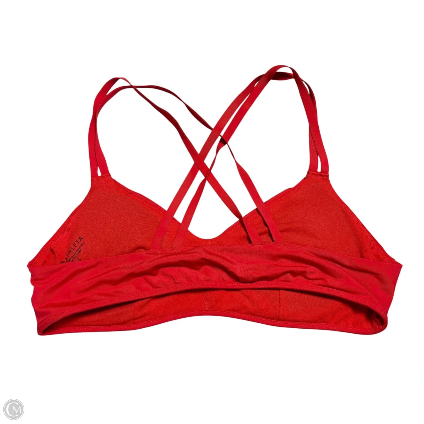 Athletic Bra By Athleta In Red, Size: L