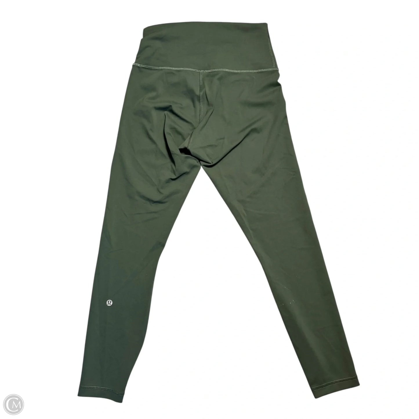 Athletic Leggings By Lululemon In Green, Size: S