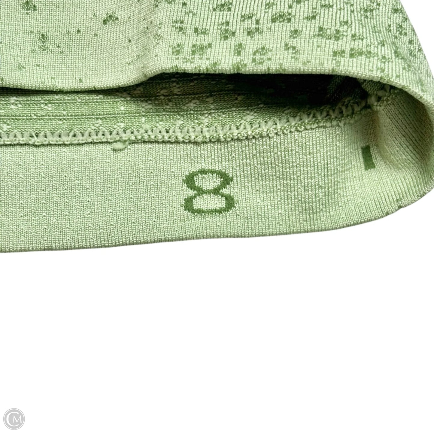 Athletic Top Long Sleeve Crewneck By Lululemon In Green, Size: S