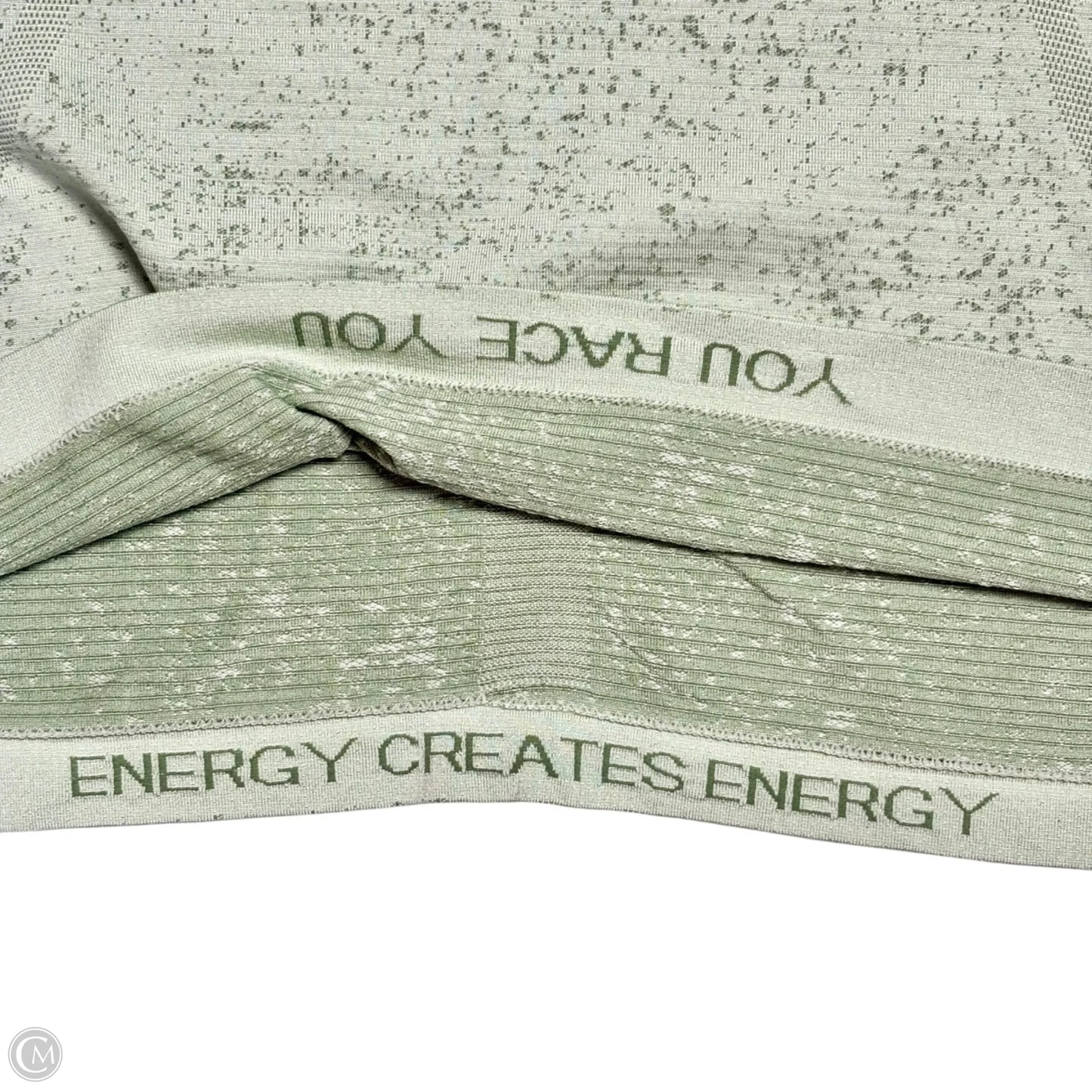 Athletic Top Long Sleeve Crewneck By Lululemon In Green, Size: S