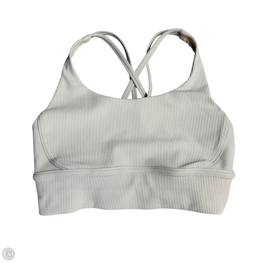 Athletic Bra By Lululemon In Grey, Size: M