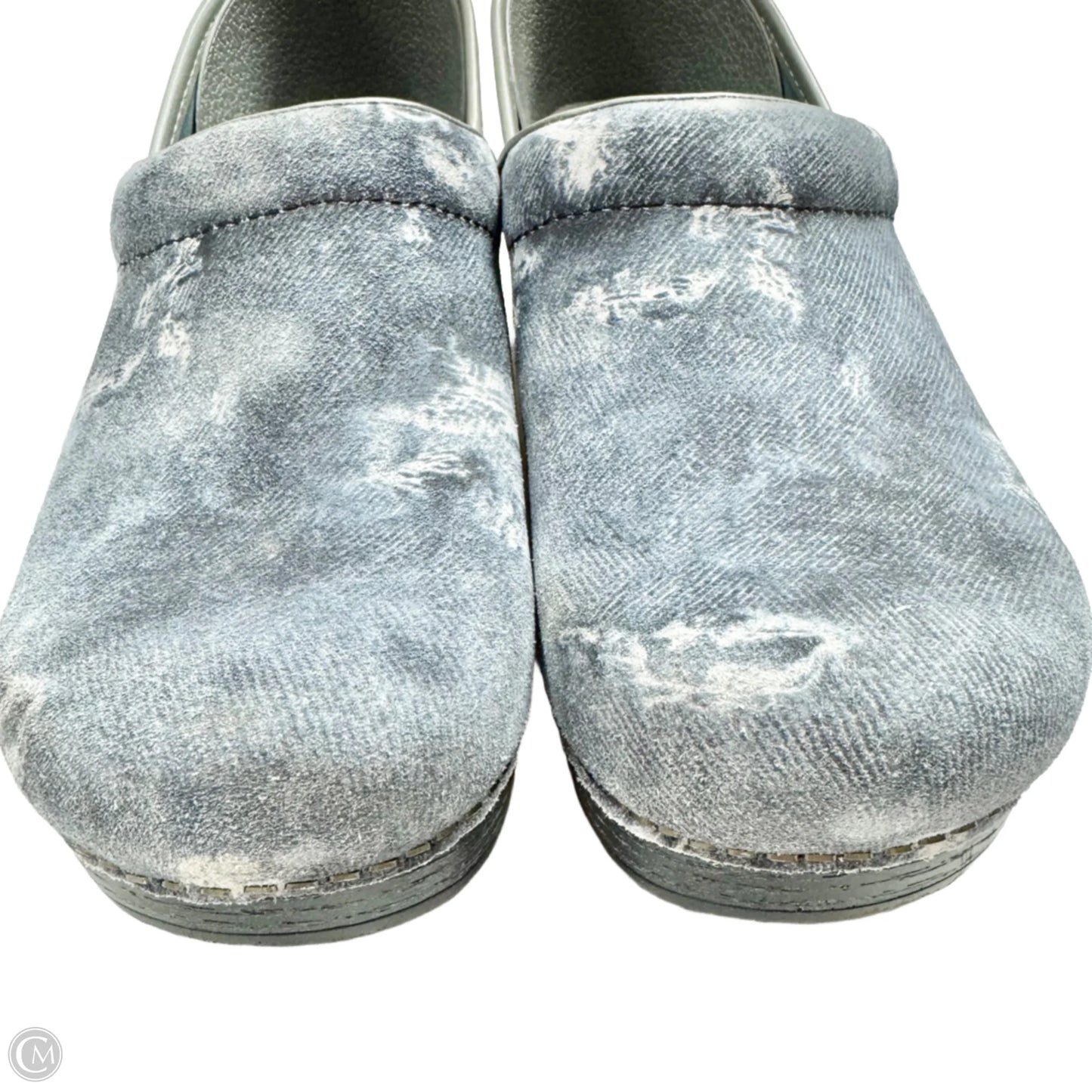 Sandals Heels Platform By Dansko In Grey, Size: 10.5