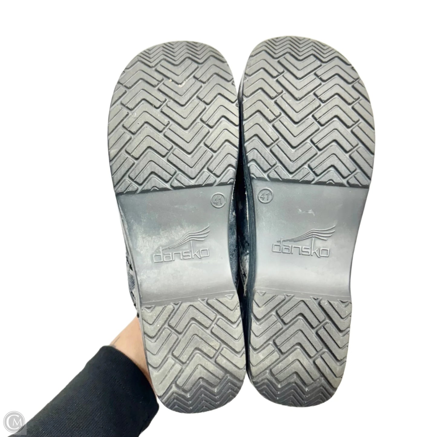 Sandals Heels Platform By Dansko In Grey, Size: 10.5