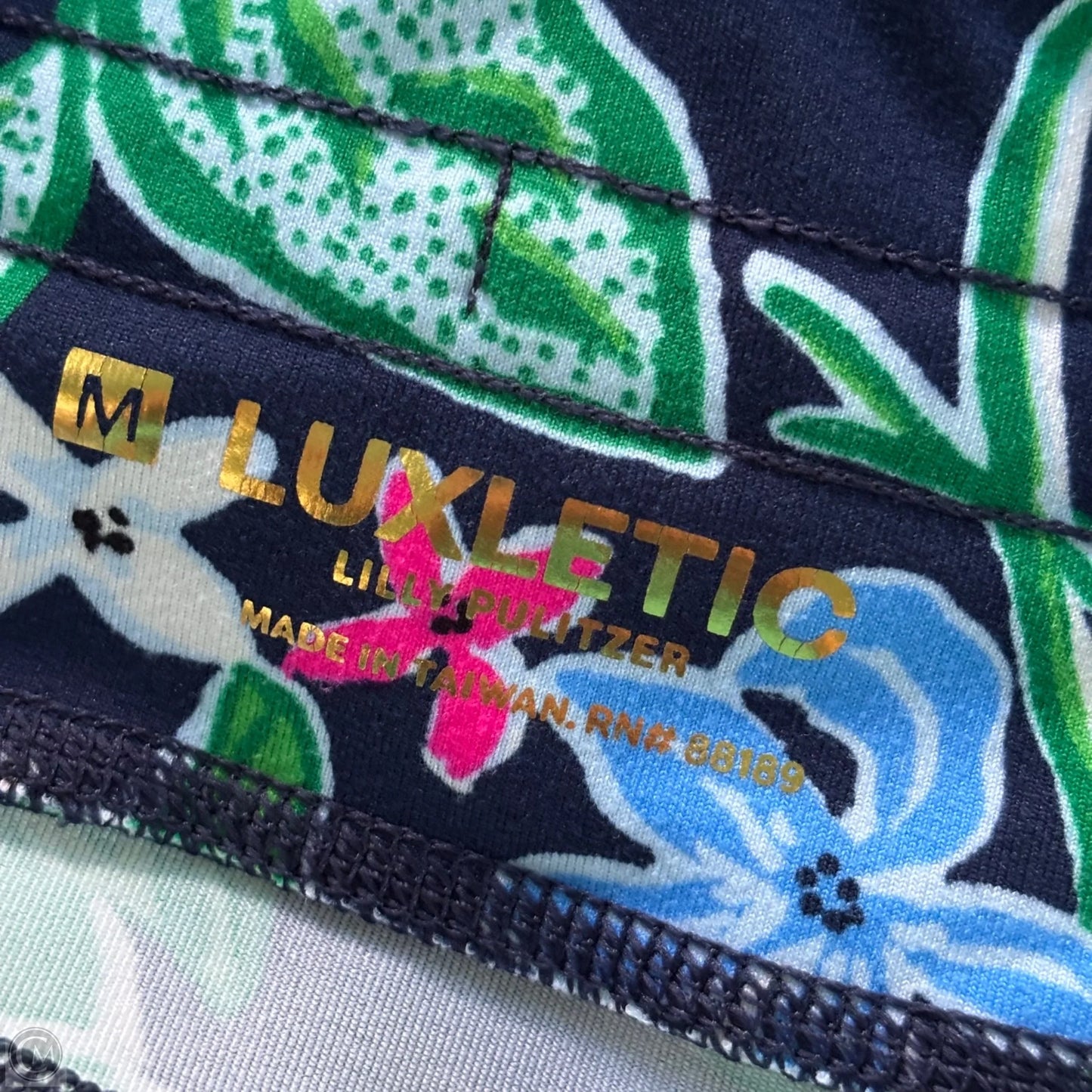 Pants Designer By Lilly Pulitzer In Blue & Green, Size: M