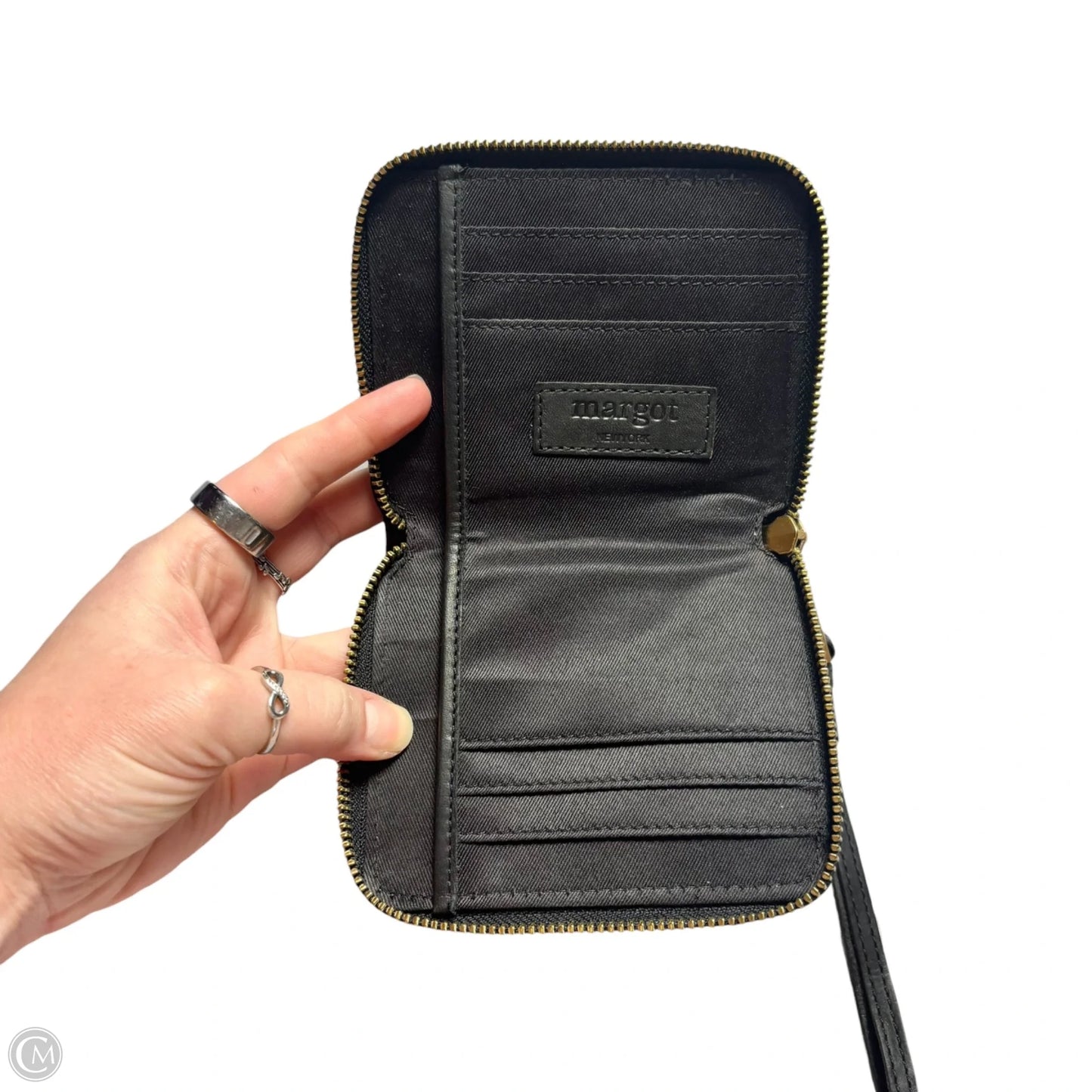 Wallet Leather By Margot, Size: Medium