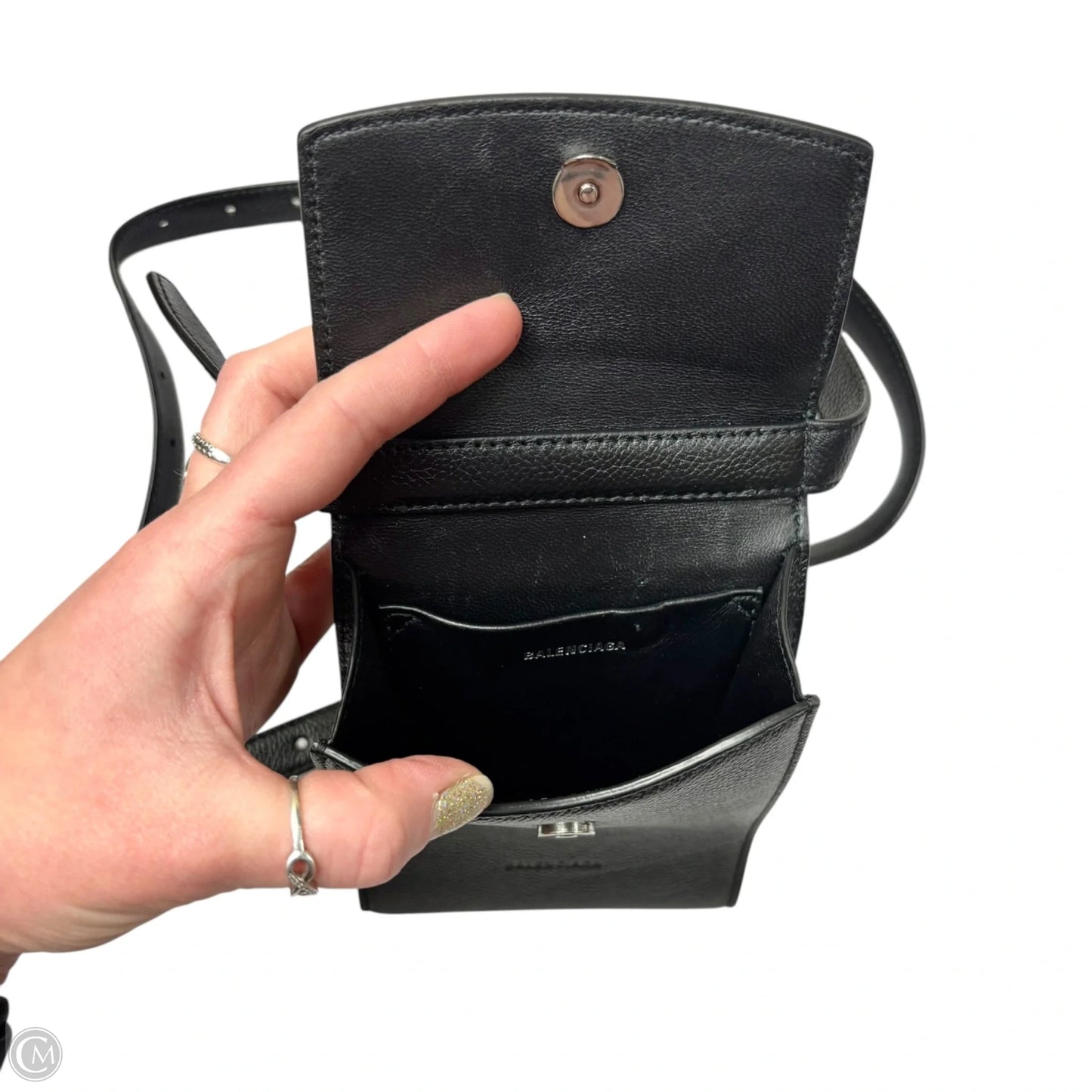 Crossbody Luxury Designer By Balenciaga, Size: Small