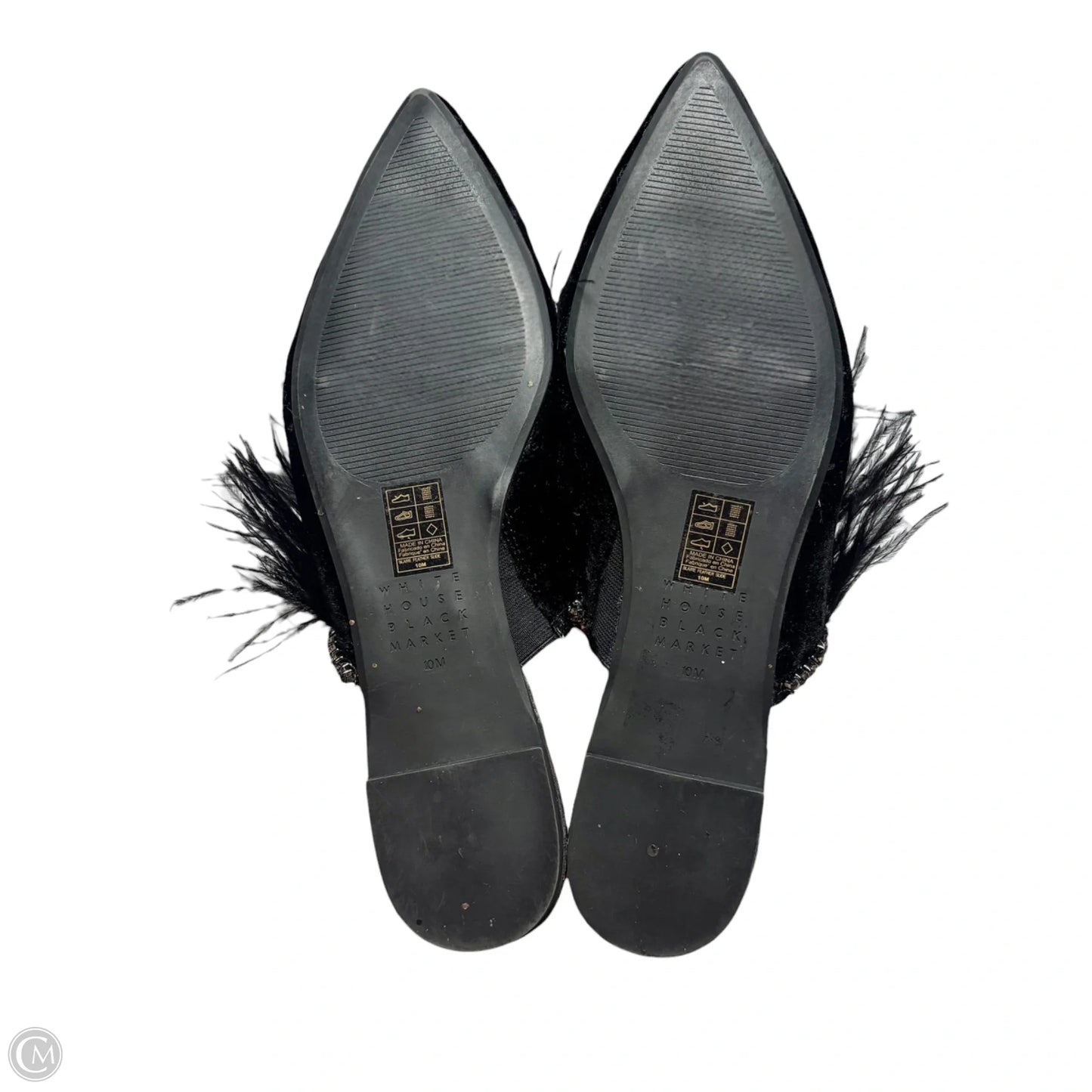 Shoes Flats By White House Black Market In Black, Size: 10