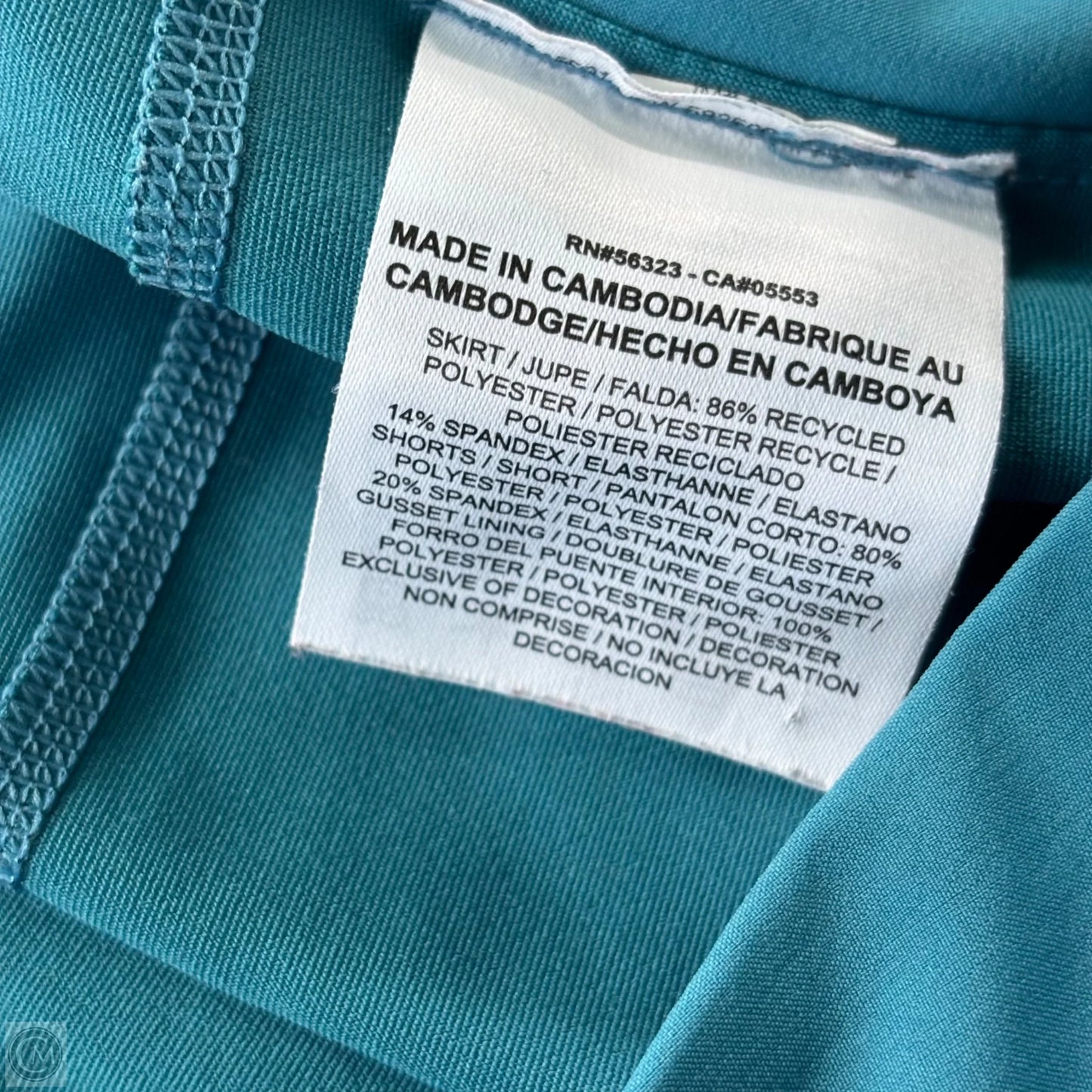 Athletic Skirt By Nike Apparel In Blue, Size: S