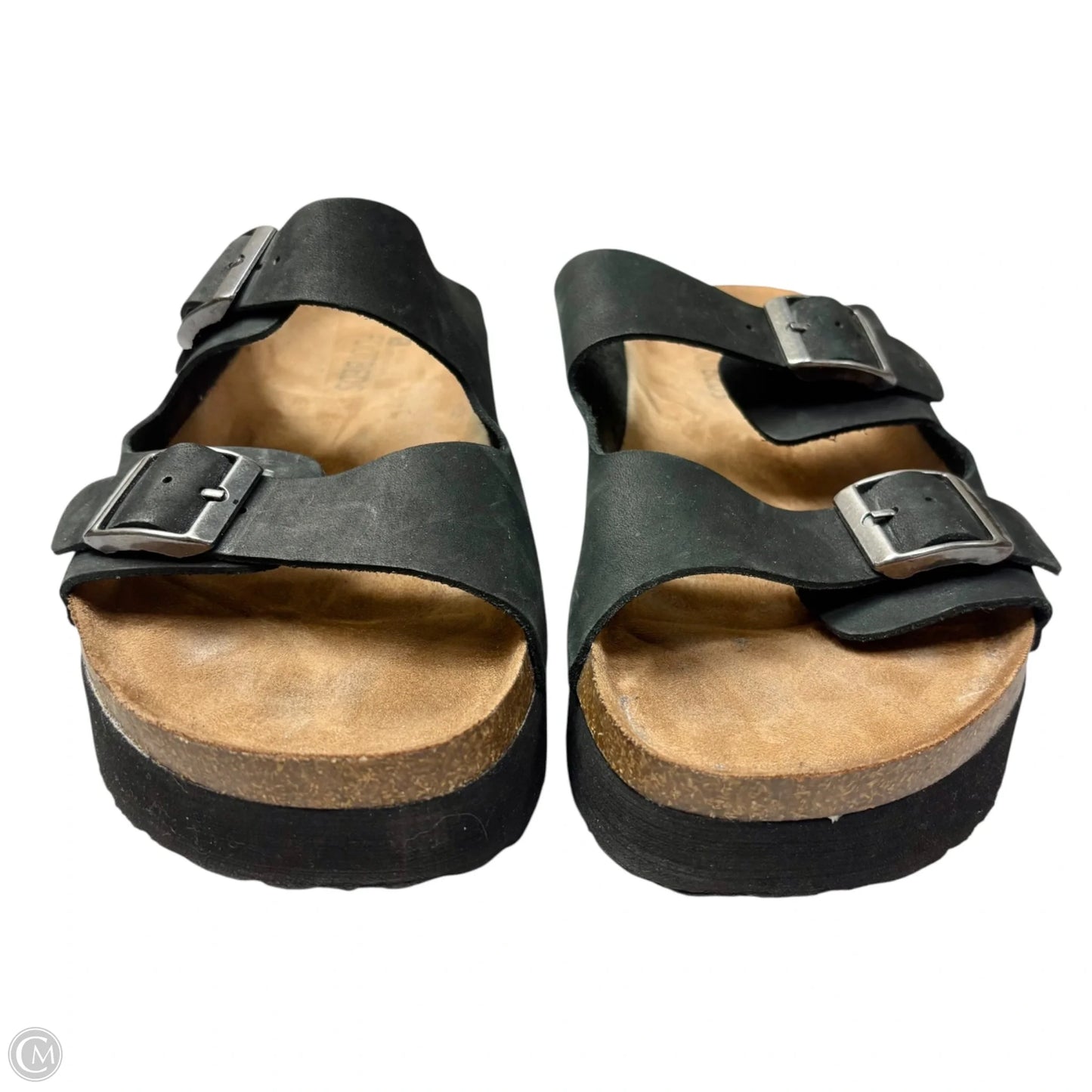 Sandals Flats By White Mountain In Black & Brown, Size: 9